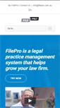 Mobile Screenshot of filepro.com.au